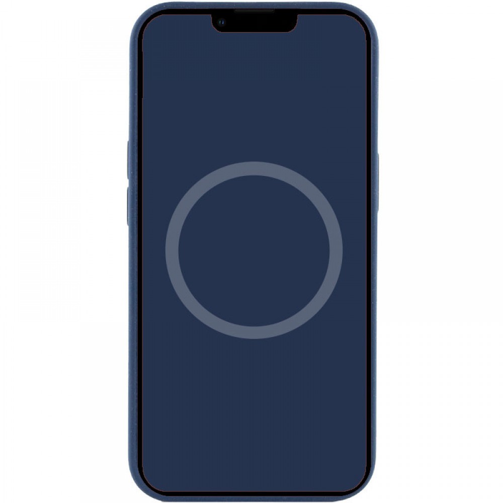 Чохол Silicone case (AAA) with Magsafe and Animation для Apple iPhone 13 (6.1") Синій / Abyss Blue