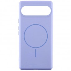 Чохол Silicone Cover Lakshmi (AA) with MagFit для Google Pixel 9 / 9 Pro Бузковий / Dasheen