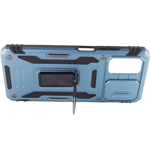 Ударостійкий чохол Camshield Army Ring для Xiaomi Poco F5 / Note 12 Turbo Блакитний / Light Blue