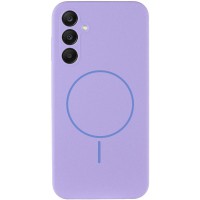 Чохол Silicone Cover Lakshmi Full Camera (AA) with MagFit для Samsung Galaxy S25 FE Бузковий / Dasheen