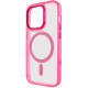 Чохол TPU Iris with MagSafe для Apple iPhone 14 Pro (6.1") Малиновий