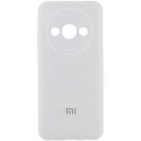 Чохол Silicone Cover Lakshmi Full Camera (AA) with logo для Xiaomi Redmi A3 Білий / White