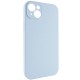 Чохол Silicone Case Full Camera Protective (AA) NO LOGO для Apple iPhone 14 (6.1") Блакитний / Sweet Blue