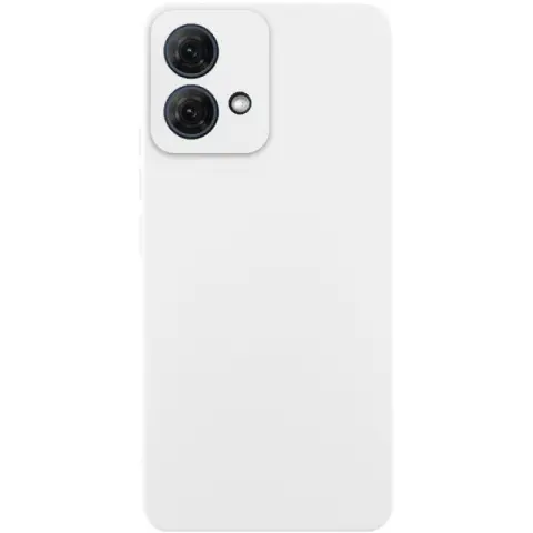 Чохол Silicone Cover Lakshmi Full Camera (AA) для Motorola Moto G84 Білий / White