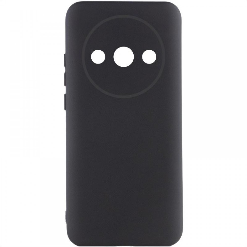 Чохол Silicone Cover Ummi Lakshmi Full Camera (AA) для Xiaomi Redmi A3 Чорний / Black