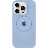 Чохол Silicone Case Full Protective (AA) with MagSafe для Apple iPhone 14 Pro Max (6.7") Блакитний / Lilac Blue