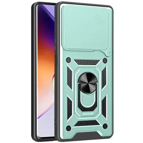 Чохол Ummi Camshield Serge Ring для Xiaomi Poco F7 Зелений