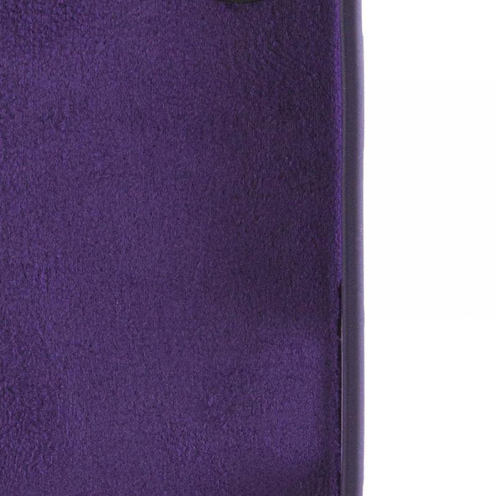 Чохол Silicone Case Full Camera Protective (AA) для Apple iPhone 16 (6.1") Фіолетовий / Elderberry