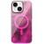 Чохол TPU Shiny Mountain (MagFit) для Apple iPhone 14 / 13 (6.1") Pink