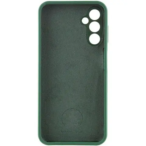 Чохол Silicone Cover Lakshmi Full Camera (AA) with logo для Samsung Galaxy A15 4G/5G / M15 5G Зелений / Dark green