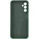 Чохол Silicone Cover Lakshmi Full Camera (AA) with logo для Samsung Galaxy A15 4G/5G / M15 5G Зелений / Dark green
