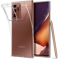 TPU чохол Epic Transparent 1,5mm для Samsung Galaxy Note 20 Ultra Безбарвний (прозорий)