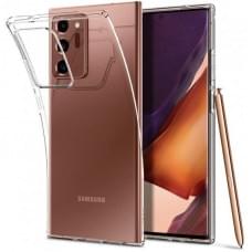 TPU чохол Epic Transparent 1,5mm для Samsung Galaxy Note 20 Ultra Безбарвний (прозорий)