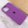Чохол Silicone Case Full Protective (AA) для Apple iPhone 14 Pro Max (6.7") Фіолетовий / Grape