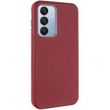Кожаный чехол Leather Case Metal Buttons для Samsung Galaxy S23 FE