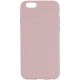 Чохол Silicone Case Full Protective (AA) NO LOGO для Apple iPhone 6/6s (4.7") Рожевий / Chalk Pink