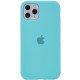 Чохол Silicone Case Full Protective (AA) для Apple iPhone 11 Pro (5.8") Бірюзовий / Marine Green