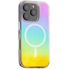 Чохол TPU Galaxy Sparkle (MagFit) для Apple iPhone 16 Pro Max (6.9") Chroma+Glitter