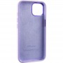 Чохол Silicone Case Metal Buttons (AA) для Apple iPhone 13 (6.1") Бузковий / Lilac