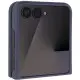 Чохол Foldables Silicone Cover Lakshmi (AAA) для Motorola Razr 50 Ultra Темно-синій / Midnight blue