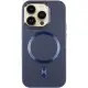 Шкіряний чохол SnapCase with MagSafe для Apple iPhone 16 Pro Max (6.9") Dark Blue