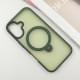 Чохол Ummi Colorful with MagSafe HQ Ring для Apple iPhone 16 (6.1") Green