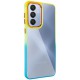 Чохол TPU+PC Fresh sip series для Samsung Galaxy A33 5G Бірюзовий / Помаранчевий