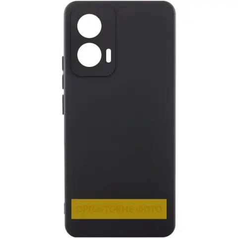 Чохол Silicone Cover Lakshmi Full Camera (AAA) для Xiaomi Poco M7 Pro 5G Чорний / Black
