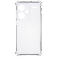 TPU чохол GETMAN Ease logo посилені кути Full Camera для Xiaomi Redmi Note 13 Pro+ Безбарвний (прозорий)
