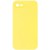 Silicone Case Square Full Camera Protective (AA) NOLOGO для Apple iPhone 7 / 8 / SE (2020) (4.7") Жовтий / Yellow
