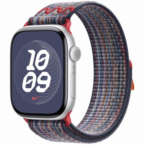 Ремінець Nike Sport Loop для Apple Watch 38/40/41/42mm(ser.10) Blue / Red