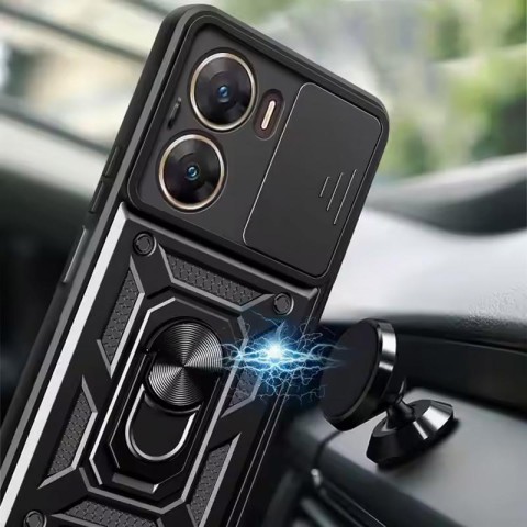 Чохол Ummi Camshield Serge Ring для Xiaomi Poco X7 Pro Чорний / Black