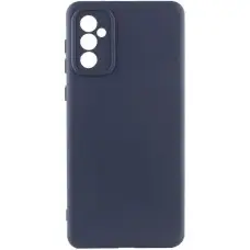 Чохол TPU GETMAN Liquid Silk Full Camera для Samsung Galaxy S24 Синій / Midnight Blue