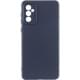 Чохол TPU GETMAN Liquid Silk Full Camera для Samsung Galaxy S24 Синій / Midnight Blue