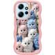 Чохол TPU Cloudy Pictures для Xiaomi Redmi Note 12 4G Kittens