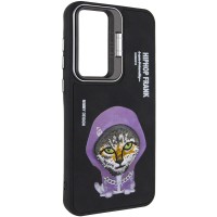 TPU+PC чохол Friends для Xiaomi Redmi Note 13 4G Black Cat