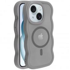 Чохол TPU+PC Undine with MagSafe для Apple iPhone 13 / 14 (6.1") Grey