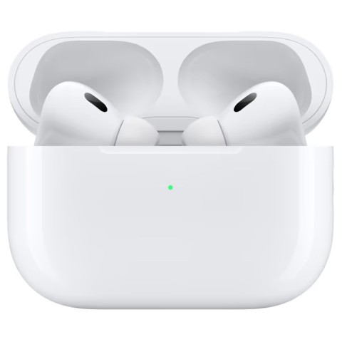 Бездротові TWS навушники Airpods Pro 2 ANC USB-C Wireless Charging Case for Apple (A) White