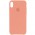 Чохол Silicone Case (AA) для Apple iPhone XR (6.1") Рожевий / Peach