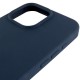 Чохол Silicone Case Full Protective (AA) для Apple iPhone 15 Pro (6.1") Синій / Deep navy