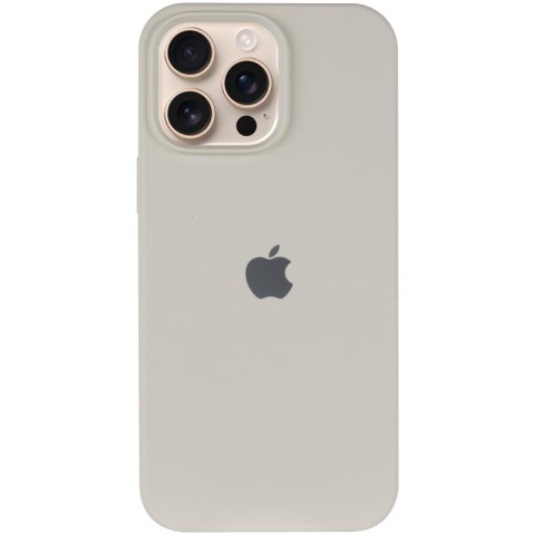 Чохол Silicone Case Full Protective (AA) для Apple iPhone 14 Pro (6.1") Бежевий / Antique White