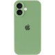 Чохол Silicone Case Full Camera Protective (AA) для Apple iPhone 16 (6.1") М'ятний / Mint