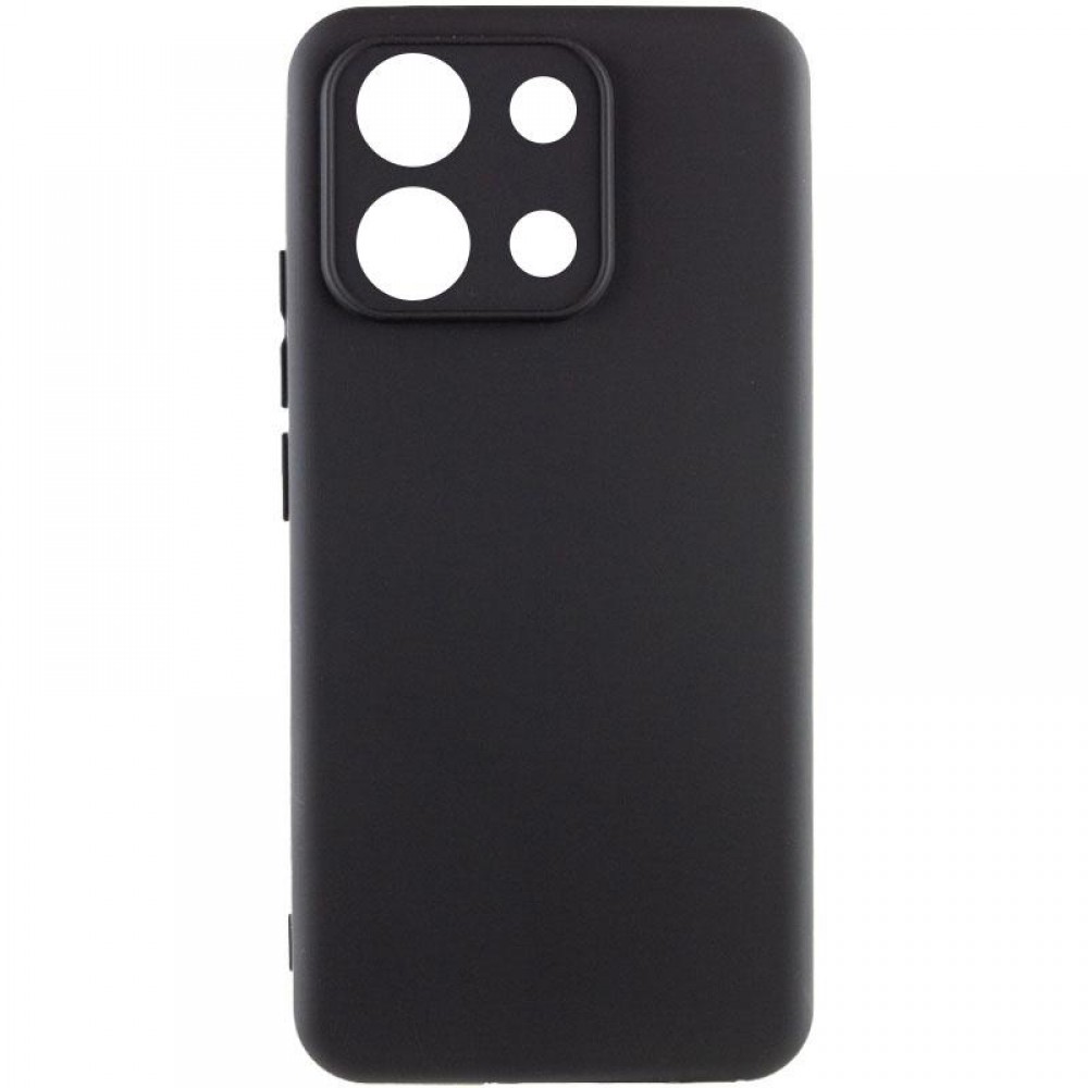 Чохол Silicone Cover Ummi Lakshmi Full Camera (AA) для Xiaomi Redmi Note 13 4G Чорний / Black