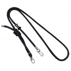 Шнурок з двумя креплениями (8мм) 150см Dark Gray