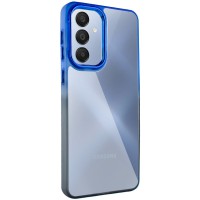 Чохол TPU+PC Fresh sip series для Samsung Galaxy A35 Чорний / Синій