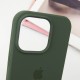 Чохол Silicone Case Full Protective (AA) для Apple iPhone 15 Pro Max (6.7") Зелений / Cyprus Green