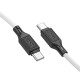 Дата кабель Hoco X90 Cool silicone Type-C to Type-C 60W (1m)