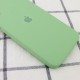 Чохол Silicone Case Square Full Camera Protective (AA) для Apple iPhone 11 Pro Max (6.5") М'ятний / Mint