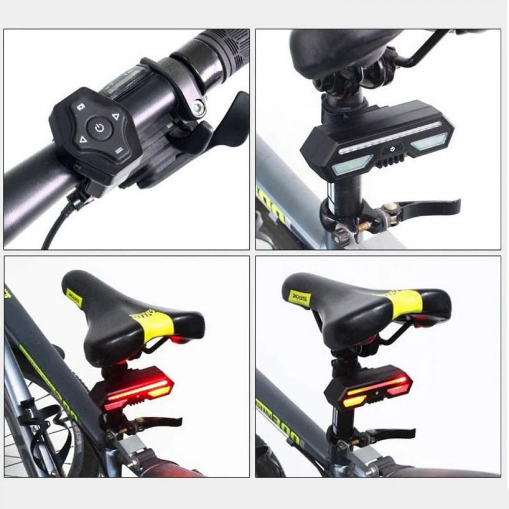 Трекер GPS велосипедный V03B Bike Tacker+Auto Tail Light 2in1 SIM (4GLTE+3GWCDMA+2GGSM) 140/2400mAh