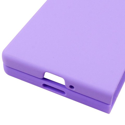 Чохол Foldables Silicone Cover Lakshmi (AAA) для Samsung Galaxy Z Fold7 Бузковий / Dasheen